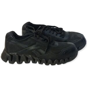 Reebok Womens Zig Pulse Black Safety Shoes Size 8.5 (Wide) (6384821)